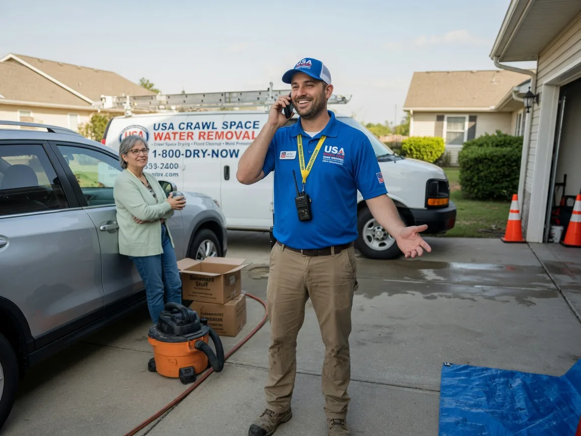 Crawl Space Water Removal Greenville, SC FAQs